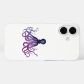 ヴィンテージ たこ 海の生き物 Case-Mate iPhoneケース (裏面 (横))