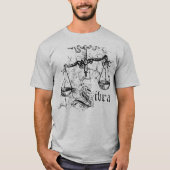 ヴィンテージ てんびん座 ゾディアック Tシャツ (正面)