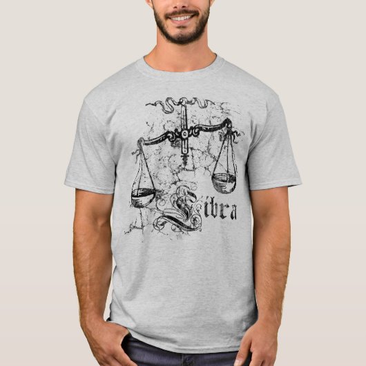 ヴィンテージ てんびん座 ゾディアック Tシャツ (正面)
