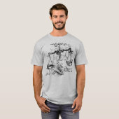 ヴィンテージ てんびん座 ゾディアック Tシャツ (正面フル)