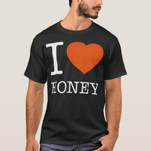 ヴィンテージ はちみつ大好き Tシャツ (正面)