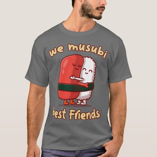 ヴィンテージ むすび ベスト フレンズ Tシャツ (正面)