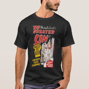 ヴィンテージ"より素晴らしい罪無し"の映画のポスターのTシャツ Tシャツ