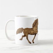 ヴィンテージ アイスランド馬 トゥルト コーヒーマグカップ (左)
