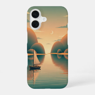 ヴィンテージ アイランドベイ iPhone 16ケース