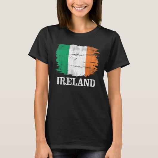 ヴィンテージ アイルランドの旗 Tシャツ (正面)