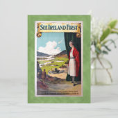 ヴィンテージ, 「アイルランドの最初の旅行の挨拶」を参照 カード (スタンド正面)