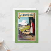 ヴィンテージ, 「アイルランドの最初の旅行の挨拶」を参照 カード (正面/裏面インサイチュ)