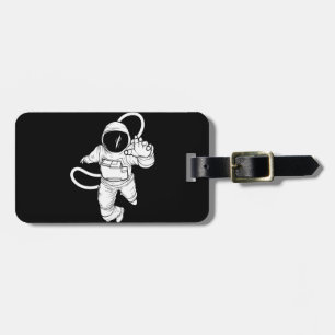 ヴィンテージ アウタースペース おもしろい 宇宙飛行士 ラゲッジタグ