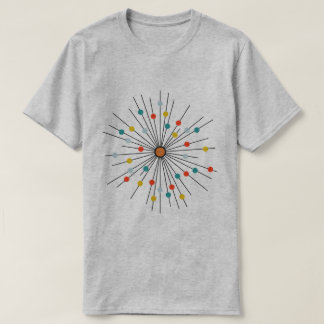ヴィンテージ アトミックドット レトロ Tシャツ