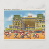 ヴィンテージ,アトランティックシティホテルニュージャージー ポストカード (正面)
