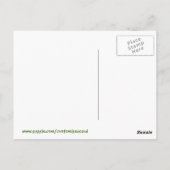 ヴィンテージ・アトランティック・シティ・トラベルのポスター ポストカード (裏面)