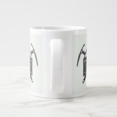 ヴィンテージ·アドベンチャー·ロゴ·バッジ ジャンボコーヒーマグカップ (裏面)