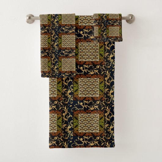 ヴィンテージ・アフリカ王族 バスタオルセット (インサイチュ)