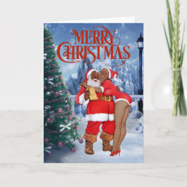 ヴィンテージ・アフリカ系アメリカ人クリスマスカード カード