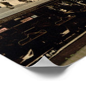 ヴィンテージ – アムステルダム、オランダ ポスター (角)