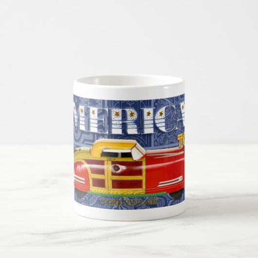 ヴィンテージ「アメリカのおもちゃ」 コーヒーマグカップ (中央)