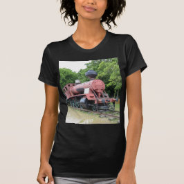 ヴィンテージ アメリカの蒸気機関車 Tシャツ