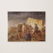 ヴィンテージ アメリカンウェスト、ラニーによる草原でのアドバイス ジグソーパズル (横)