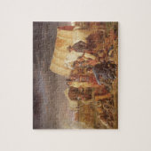 ヴィンテージ アメリカンウェスト、ラニーによる草原でのアドバイス ジグソーパズル (縦)