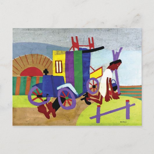 ヴィンテージ・アメリカン・アートの内訳 ポストカード (正面)