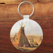 ヴィンテージ・アメリカン・ウェスト、テープ・オン・プレーン・バイ・ボドマー キーホルダー (裏面)