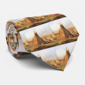 ヴィンテージ・アメリカン・ウェスト、テープ・オン・プレーン・バイ・ボドマー ネクタイ (ロール)