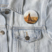 ヴィンテージ・アメリカン・ウェスト、テープ・オン・プレーン・バイ・ボドマー 缶バッジ (インサイチュ)