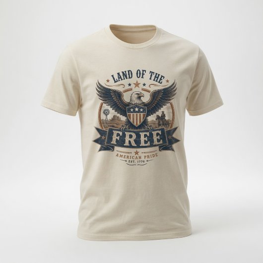 ヴィンテージ アメリカン プライド 自由の国 Tシャツ