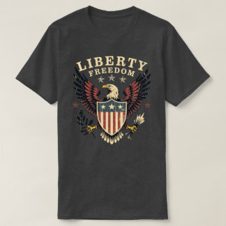 ヴィンテージ アメリカン リバティ フリーダム イーグル Tシャツ