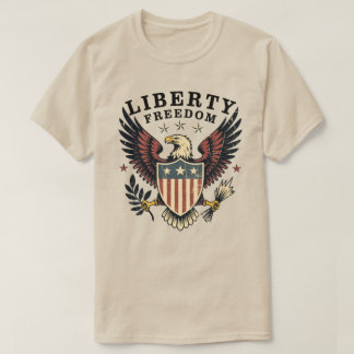 ヴィンテージ アメリカン リバティ フリーダム イーグル Tシャツ