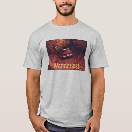 ヴィンテージ アメリカーナ ワンダーラスト Tシャツ (正面)