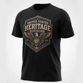ヴィンテージ アメリカ合衆国伝統部隊 軍事 Tシャツ