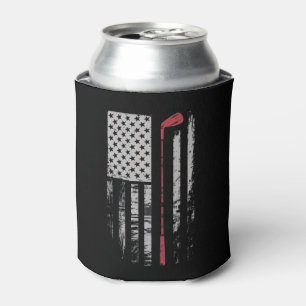 ヴィンテージ アメリカ国旗 ゴルフクラブ ギフト ゴルファー 缶クーラー