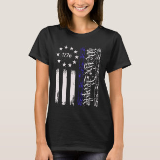 ヴィンテージ アメリカ国旗 愛国 1776 われら人民 Tシャツ