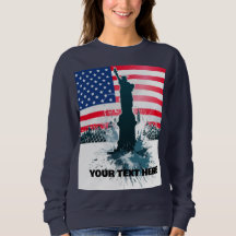 ヴィンテージ アメリカ国旗 自由の女神 Tシャツ