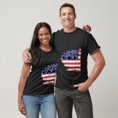 ヴィンテージ アメリカ国旗 Tシャツ 愛国 USA (ユニセックス)