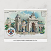 ヴィンテージ・アメリカ・ルイジアナセントルイス万博 ポストカード (正面)