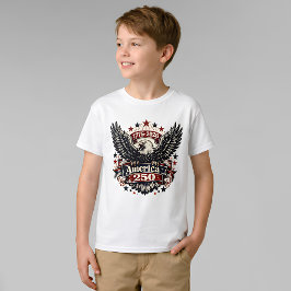 ヴィンテージ アメリカ 250 ハクトウワシ 1776-2026 愛国 Tシャツ