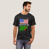 ヴィンテージ アメリカ USA ザンビア 両方好き Tシャツ (正面フル)