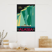ヴィンテージ アラスカ 旅行 ポスター アート, タク グラシア (キッチン)