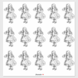 ヴィンテージ・アリスが飲む シール