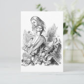 ヴィンテージ アリスインワンダーランド ご招待状 招待状 (スタンド正面)