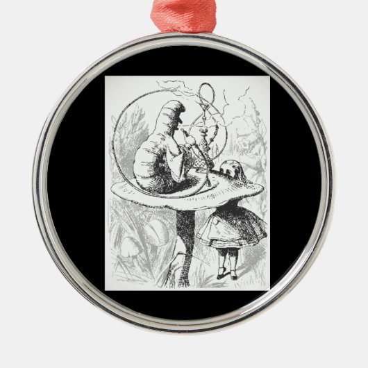 ヴィンテージ アリスインワンダーランド キャタピラー オーナメント (正面)