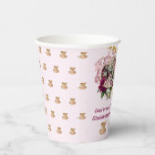 ヴィンテージ アリスインワンダーランド ティーパーティー オーダーメイド パーティー 紙コップ (右)