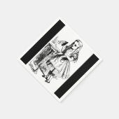 ヴィンテージ アリスインワンダーランド ドリンクミー ペーパーナプキン スタンダードカクテルナプキン (角)