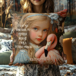 ヴィンテージ アリスインワンダーランド ハグ フラインゴ クッション