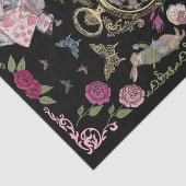 ヴィンテージ アリスインワンダーランド フェアリーテール デコパージュ 薄葉紙 (詳細)