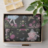 ヴィンテージ アリスインワンダーランド フェアリーテール デコパージュ 薄葉紙 (ギフト)