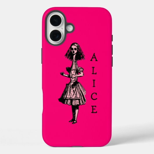ヴィンテージ アリス・イン・ワンダーランド Case-Mate iPhoneケース (裏面)